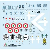 Wittmax Modelbouwpakket Vliegtuigen - 2801 FIAT CR.42 Falco - Battle of Britain Plastic - 1:48 - Modelbouw