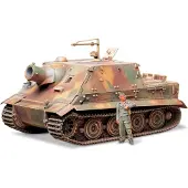 Tamiya Modelbouwpakket Militaire voertuigen - 35177 German Sturmtiger 38cm RW61 with 1 Figure Plastic - 1:35 - Modelbouw