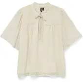 Vero Moda Blouse 'VMLeah' lichtbeige