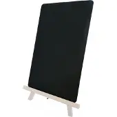Hendi Krijtbord met houten ezel – 220x210x360 mm – zwart – MDF