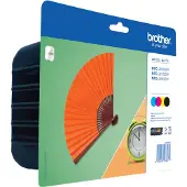 Brother LC-129 / LC-125 XL Value Pack BK/C/M/Y