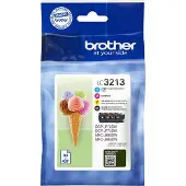 Brother Inktcartridge LC-3213VAL 4-kleuren Multipack Hoge capaciteit