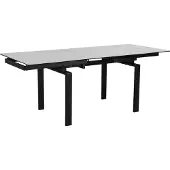 Actona Huddersfield eettafel staal/keramiek 120/200x85 cm
