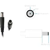 Dell 09RN2C oplader 65W - klein