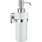 Smedbo House Zeepdispenser 200ml Keramiek - Chroom - Accessoires, Zeep accessoires, Zeepdispensers - 7391447085808