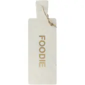 J-Line Cheese Board Rectangle Foodie Marble White