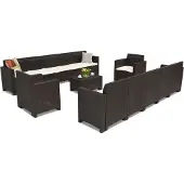 BICA Technorattan meubelen Nebraska Coffee Max 12 bruin