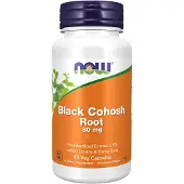 Now Zwarte Cohoswortel, 80mg - 90 vcaps