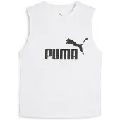 Puma Sporttop 'Ess No. 1' zwart / wit