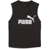 Puma Sporttop 'Ess No. 1' zwart / wit