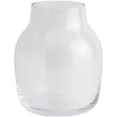 Muuto Silent vaas Ø11 cm Clear