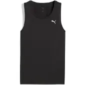 Puma Sporttop 'Tad Essential' zwart / wit