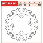 TRW Mst302ec Off Road Remschijf
