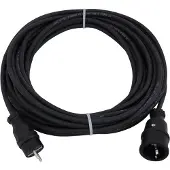 PSSO Verlenging 3x1,5 15m sw, DJ accessoires