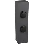 TRIO Strakke stopcontact paal Garden Socket