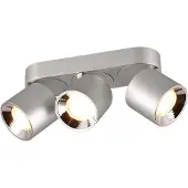 TRIO Plafondlamp Guayana 3-lichts nikkel