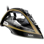 Tefal FV9865E0 Iron Dry & Steam Iron Durilium Autoclean Soleplate 3000 W Black Gold