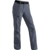 Maier Sports - Women's Lulaka - Trekkingbroek 23 - Short, grijs/zwart