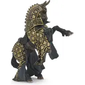 Papo Figurine Ruiter van de Wapenmeester helm stier - - DE MIDDELEEUWEN - Voor Kinderen