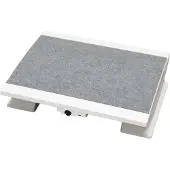 MAUL Voetensteun MAULpro 45 x 39 cm Naaldvilt hoogte verstelbaar verwarmd wit