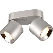 TRIO Plafondlamp Guayana 2-lichts nikkel