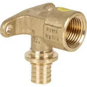 Rehau Rautitan LX schuif muurplaat 1/2"x16mm kort +G