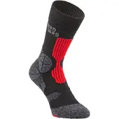 Hanwag Wandelsok Unisex Trek Socke Asphalt Red-Schoenmaat 39 - 41
