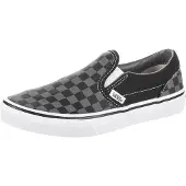 Vans Instappers UY Classic Slip-On (Checkerboard) Blk/Pewter kind 29