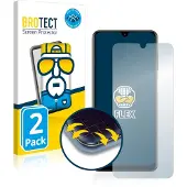 BROTECT - Screenprotector voor Samsung Galaxy M12 - Folie Beschermfolie transparant volledig dekking - 2 Stuks