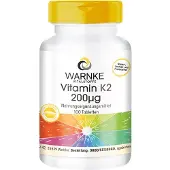 WARNKE Vitalstoffe | Vitamine K2 200 µg 100 St Tabletten