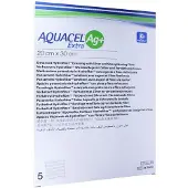 Aquacel AG+ Extra Hydrofiber Verband 20x30cm 5 St Verband(en)