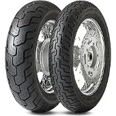 Dunlop motorband, auto-banden, model D404 F (110/90-18 TL 61H, voorwiel)