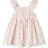 Name it Jurk 'FFESINNE' rood / wit