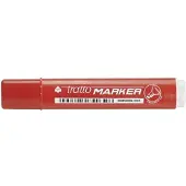 Tratto Marker permanente marker Kogelpunt Rood 12 stuk(s)