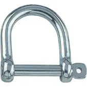 Euromarine D-sluiting breed - RVS