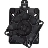 Talamex Swivel Seat Base Removable Zwart