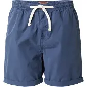 Superdry Broek 'Essentials' donkerblauw