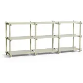HAY Woody plank Beuken-smokey grey, laag