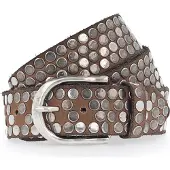 B.belt Riem brokaat / zilver