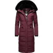 NAVAHOO Dames Winterjas Fahmiyaa – Lang, Warm & Functioneel met Capuchon