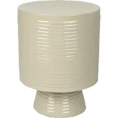 White Label Bijzettafel Sven Side Ivory - Maat L