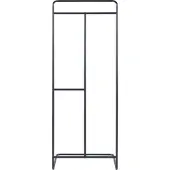 En.casa Kledingrek Sandviken kapstok staal 166x63x48 cm zwart []