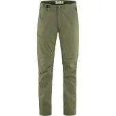 Fjällräven - Abisko Hike Trousers - Trekkingbroek 50 - Short, olijfgroen
