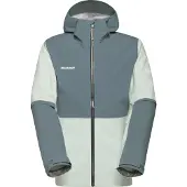 Mammut - Linard Guide Hardshell Hooded Jacket - Hardshelljas XL, grijs
