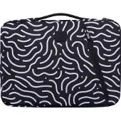 Exacompta laptoptas 13-14 inch Moon, gewatteerd, hoekbescherming, oprolbaar handvat, voorvak, gerecycled