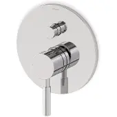 Maxaro Inbouw Douchekraan Radius Chrome, Eéngreeps Mengkraan, Chroom