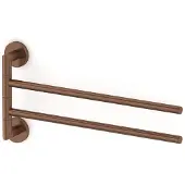Maxaro Radius Handdoekenrek | Koper | Draaibaar | Handdoekenrek Badkamer | Handdoekrek