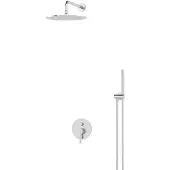Maxaro Radius Regendouche Inbouw | Chroom 30 cm Regendouche Eéngreeps