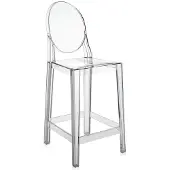 Kartell One More Barstoel Crystal | 65 cm