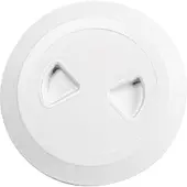 BREG Inspectieluik - rond - wit